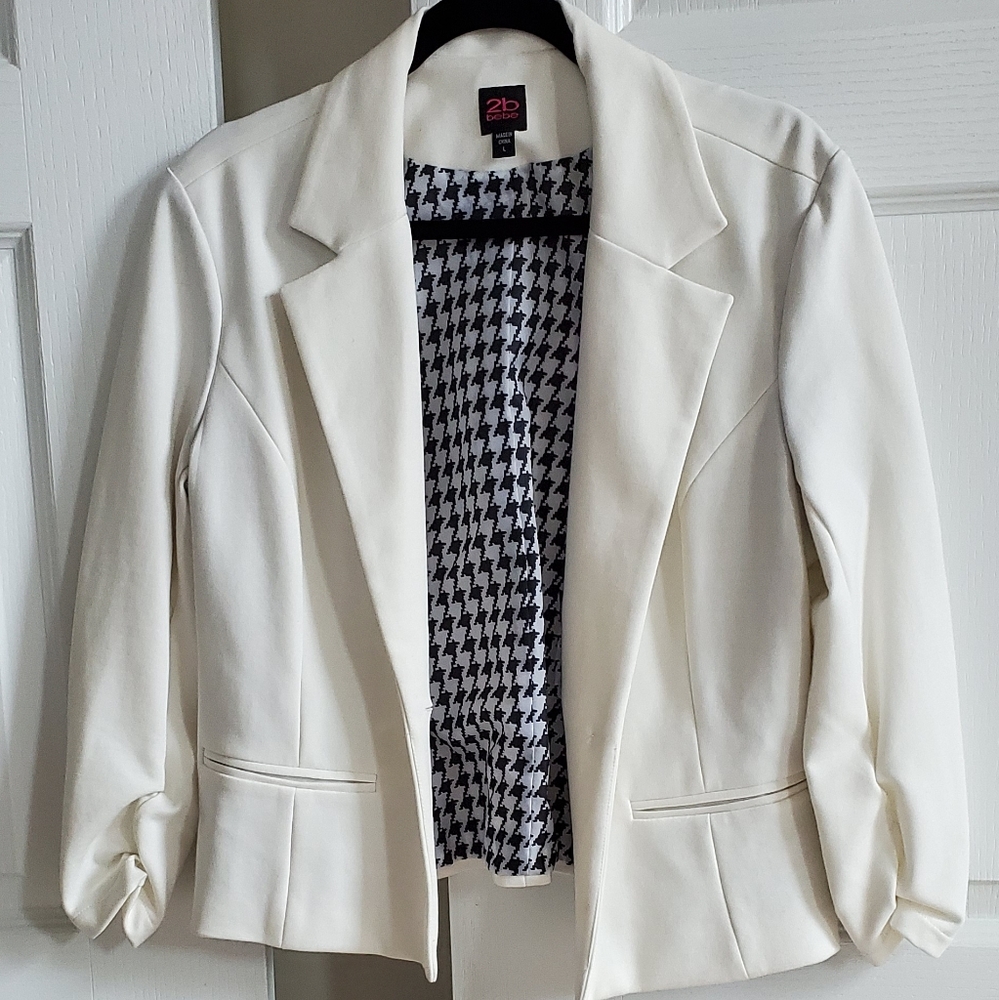 Off white blazer
